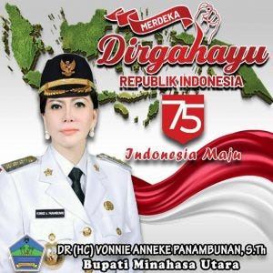 Bupati VAP Ucapkan Selamat HUT Ke-75 Republik Indonesia - Palakat Berita