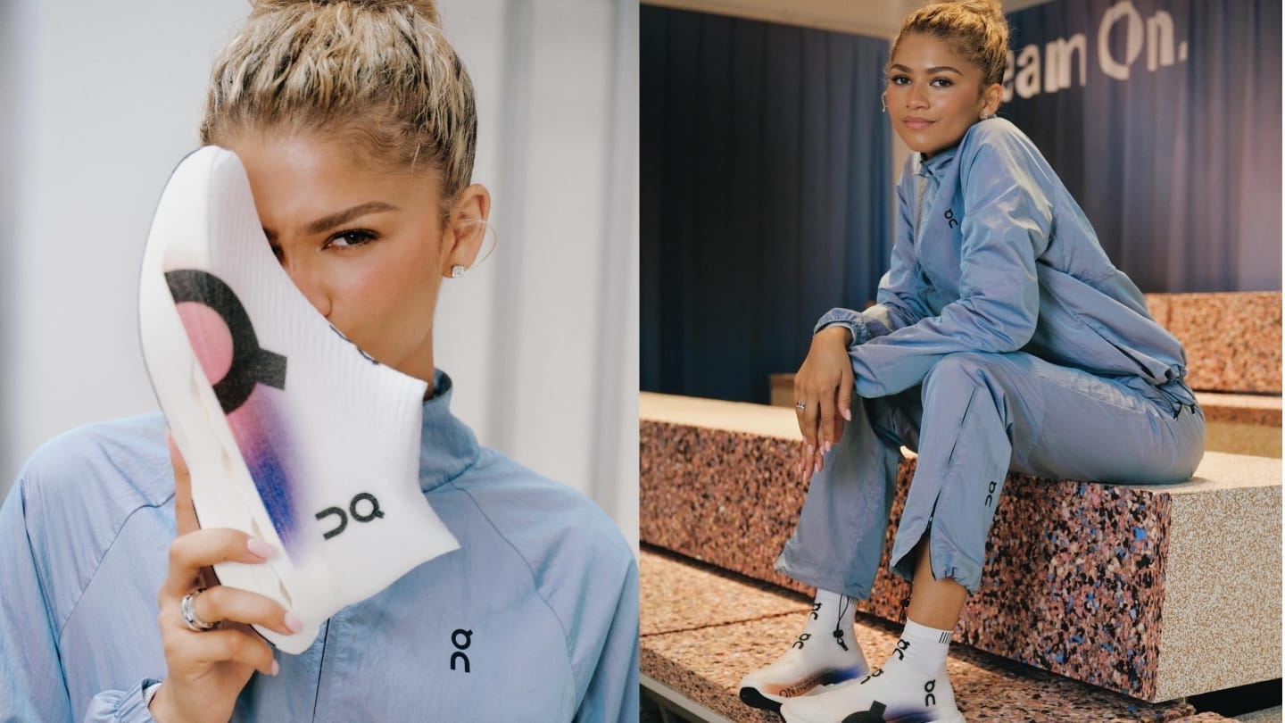Zendaya Says She "Fell in Love" With On's New Running Shoes