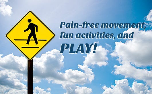 Forget exercise, let's play! Forget exercise, let's play!