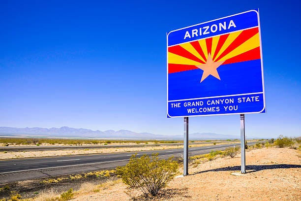 Top 5 Cities for Auto Transport to or from Arizona
