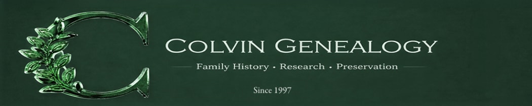 Colvin Genealogy