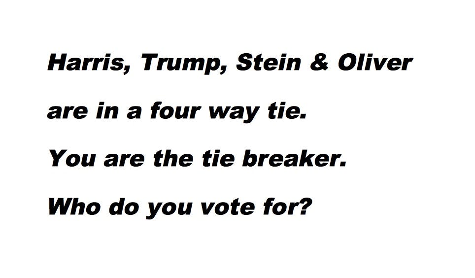 How Polling Should Be Done: • Voter as Tiebreaker • Ranked Choice Voting