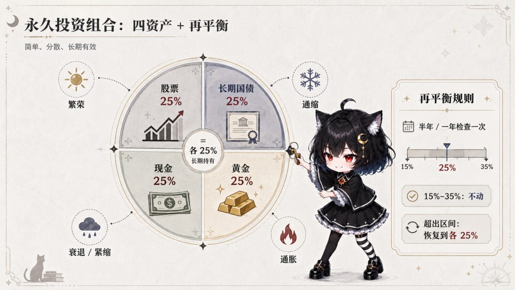 懒人投资的终极答案:哈里·布朗的永久投资组合 懒人投资的终极答案:哈里·布朗的永久投资组合