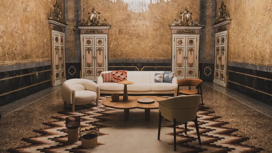 Louis Vuitton estreia nova coleção de casa durante a Milan Design Week 2025