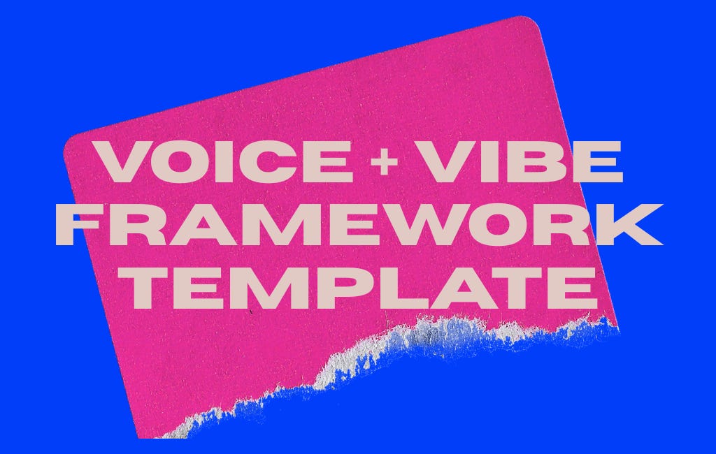Grab the Voice + Vibe Framework Template