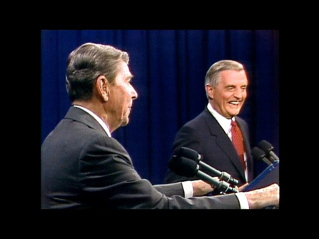 Dickerson's debate history: Reagan zings Mondale in 1984