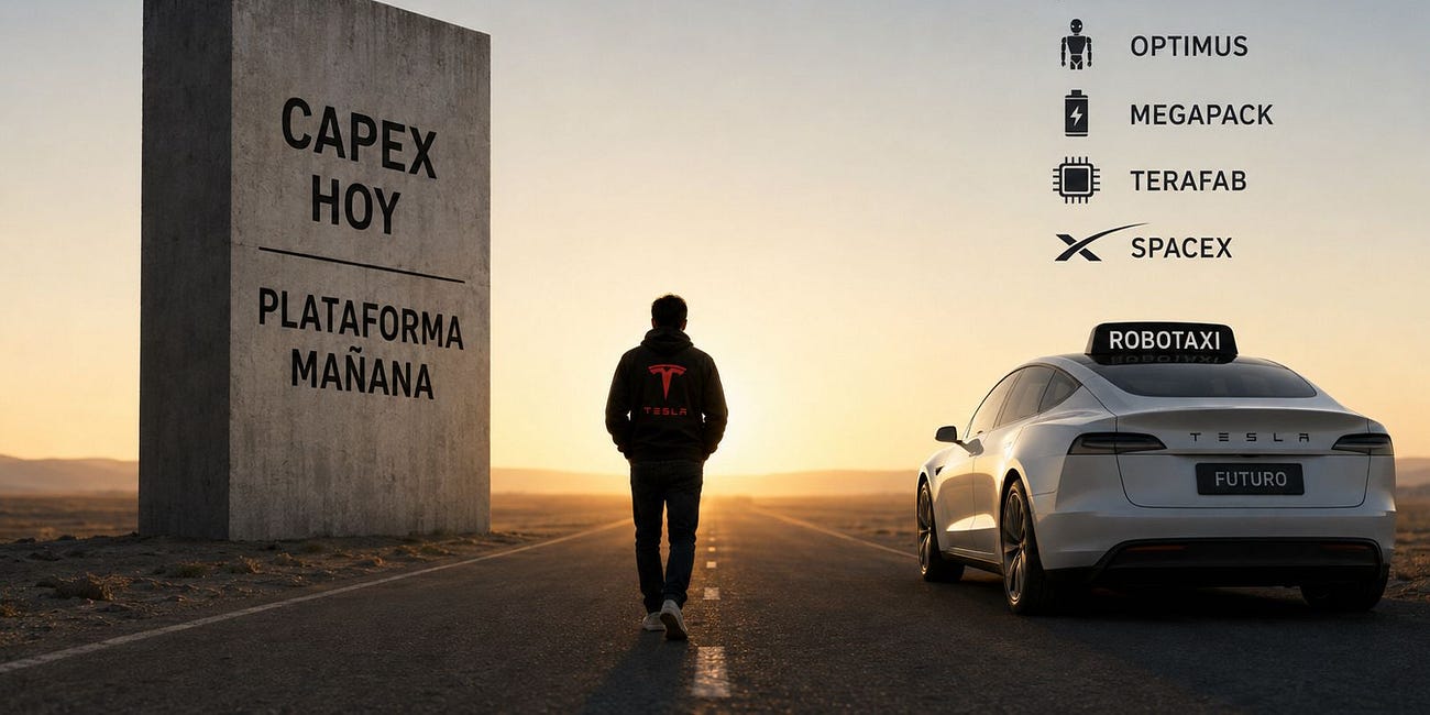 Tesla: El Capex que Wall Street No Sabe Leer