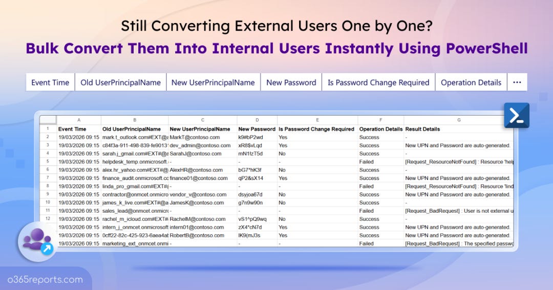 PowerShell 7.6 release postmortem and investments, Bulk User Conversion