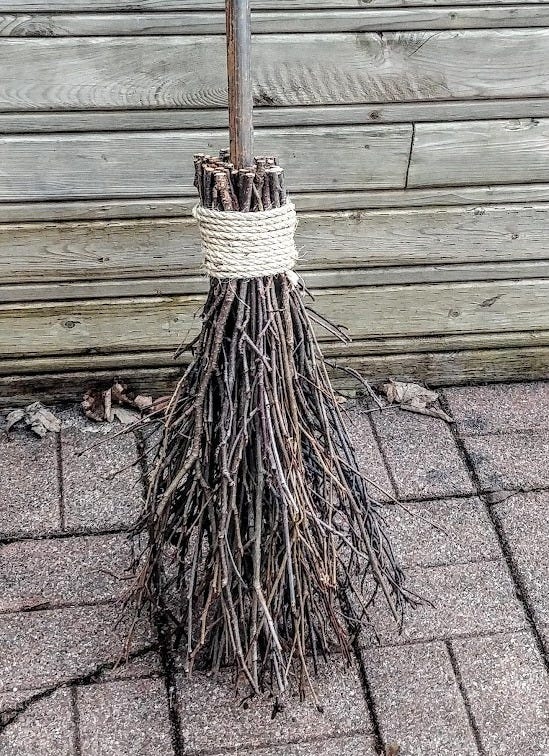 A birch broom