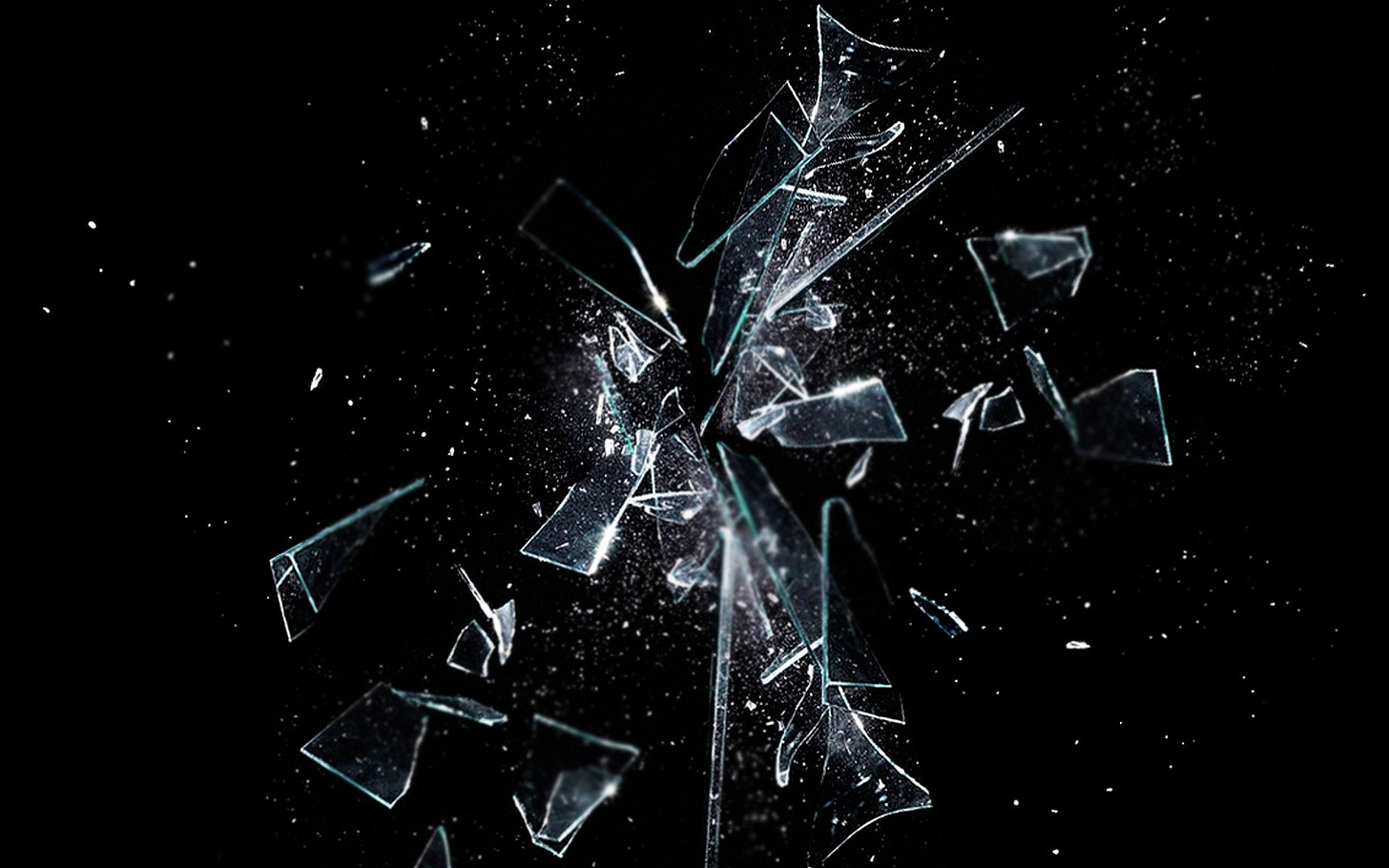 Image of shattered glass Image of shattered glass