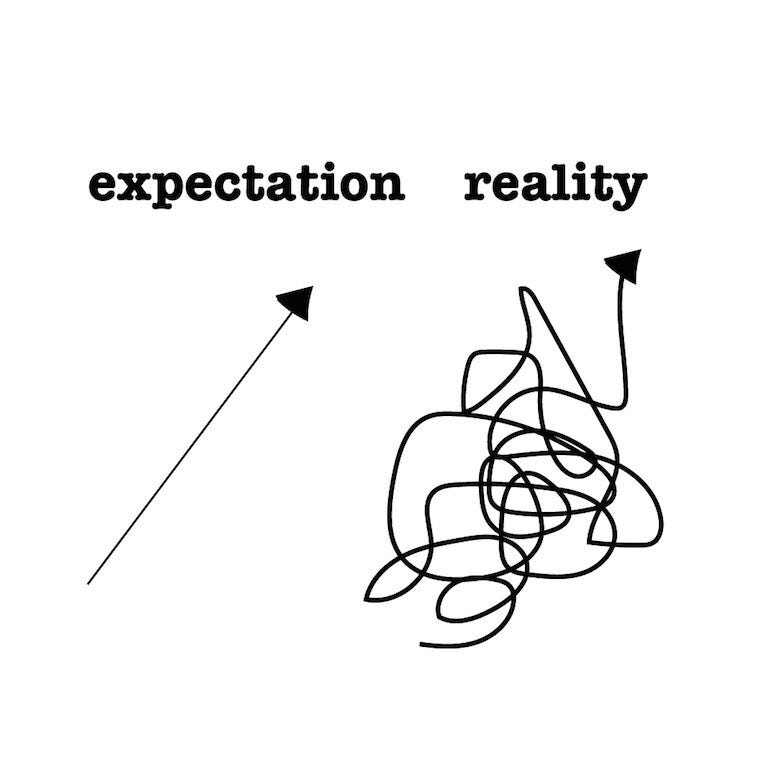 When Reality Hits You : Learn to Lower Your Expectations