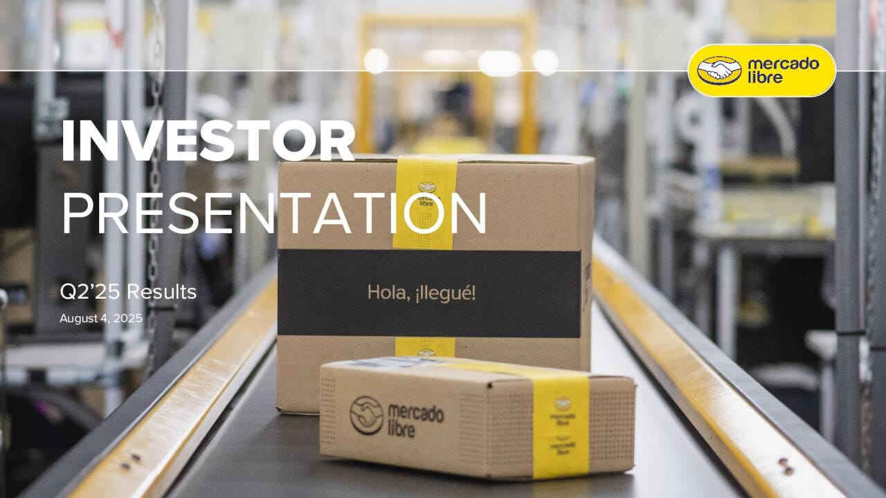 MercadoLibre, Inc. 2025 Q2 - Results - Earnings Call Presentation  (NASDAQ:MELI) | Seeking Alpha