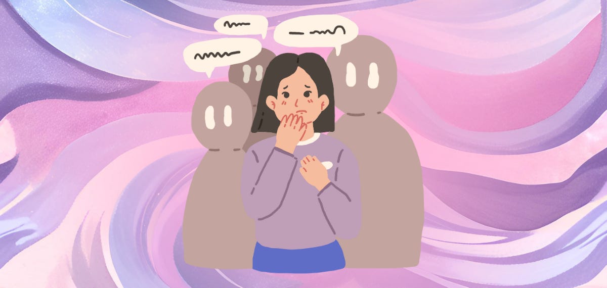 pink and purple graphic