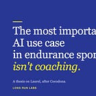 The Most Important AI Use Case in Endurance Sports Has Nothing to Do With Coaching