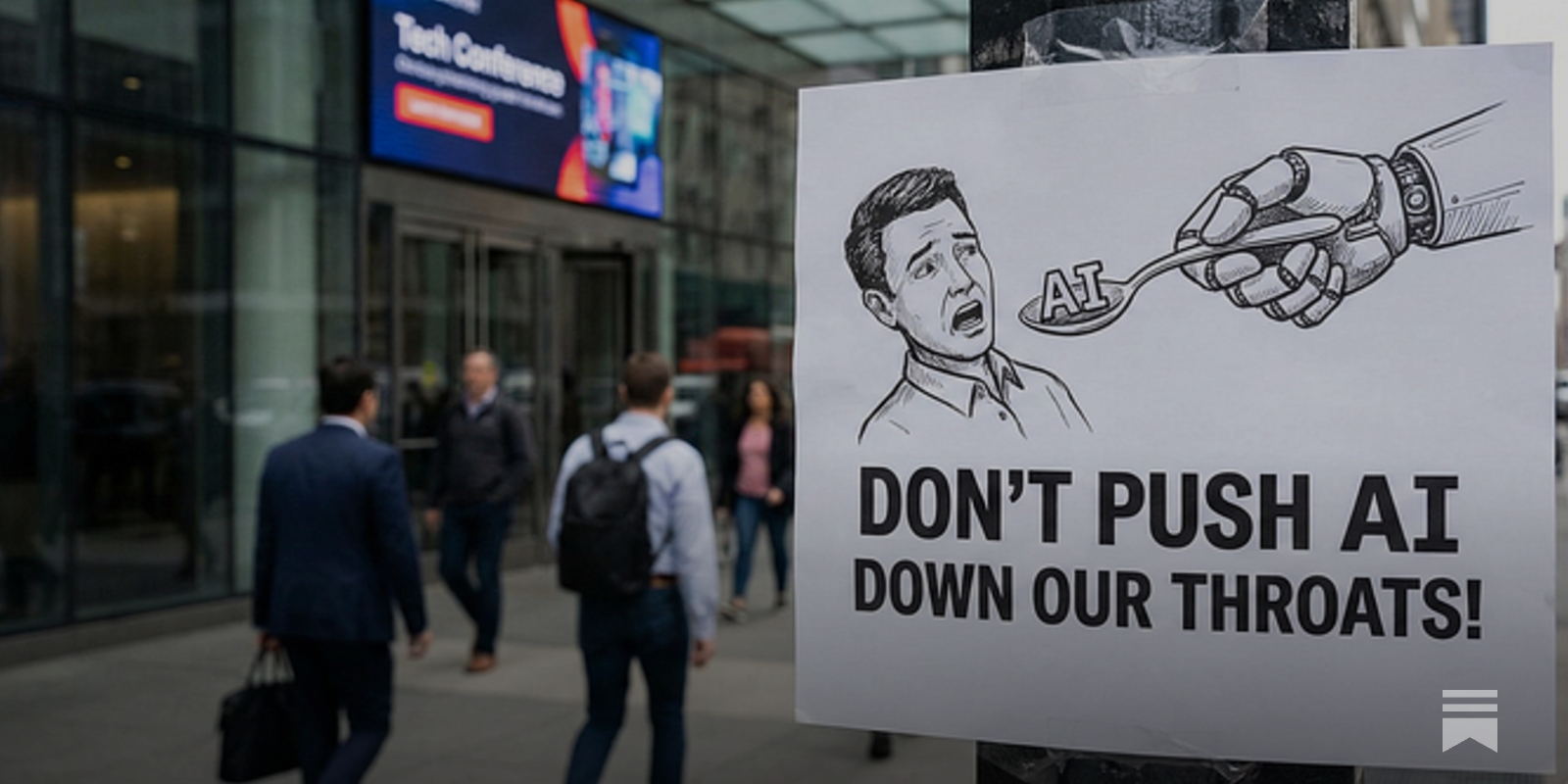 Don't push AI down our throats