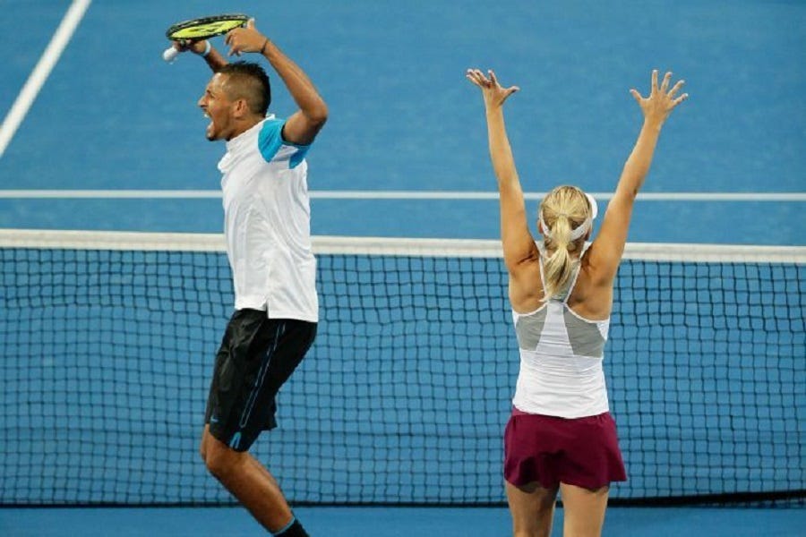 Nick Kyrgios, Daria Gavrilova to win the 2017 Hopman Cup 2016 images Nick Kyrgios, Daria Gavrilova to win the 2017 Hopman Cup 2016 images