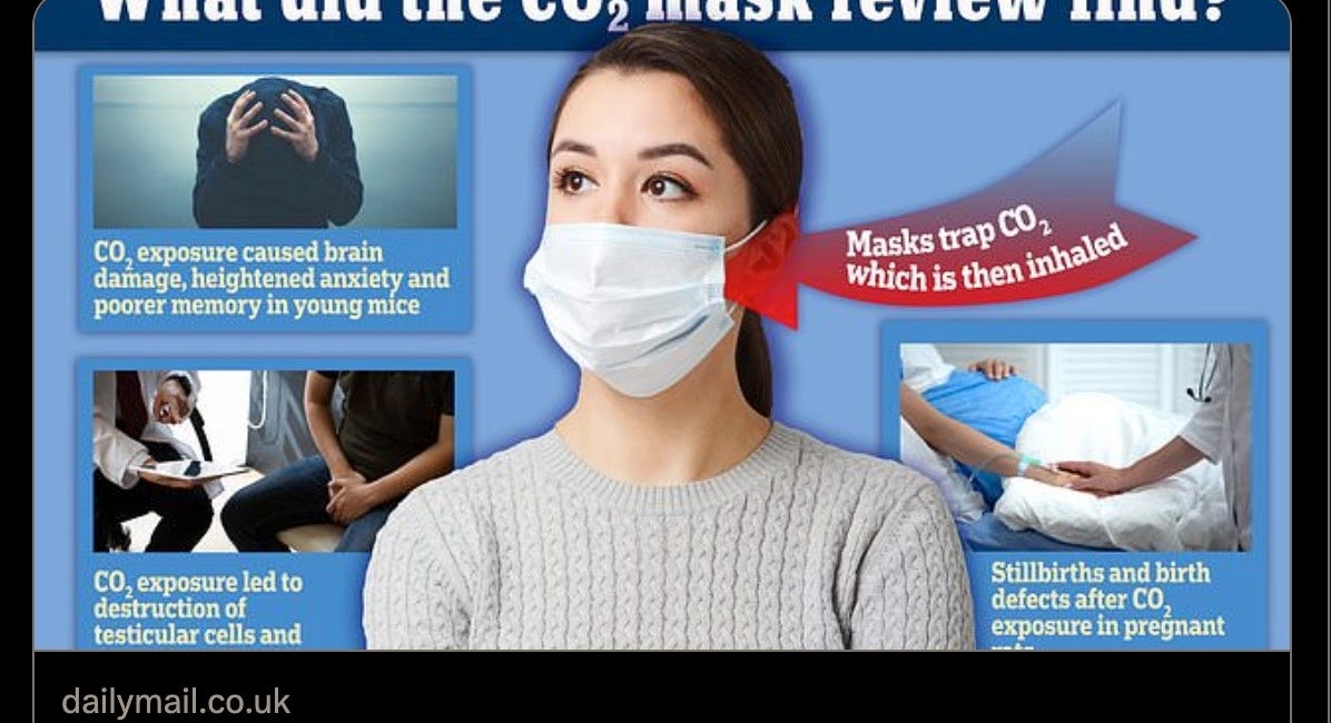 Explosive New Study Finds Face Masks May Increase Stillbirths, Testicular Dysfunction, Cognitive Decline IN KIDS