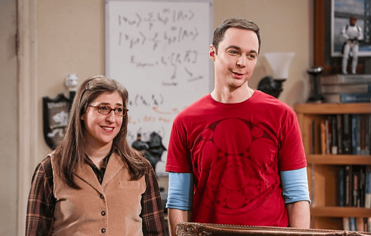 Captura de tela da série de TV The Big Bang Theory.