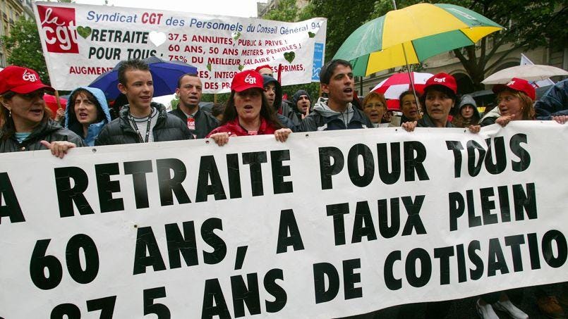20 ans de réforme des retraites