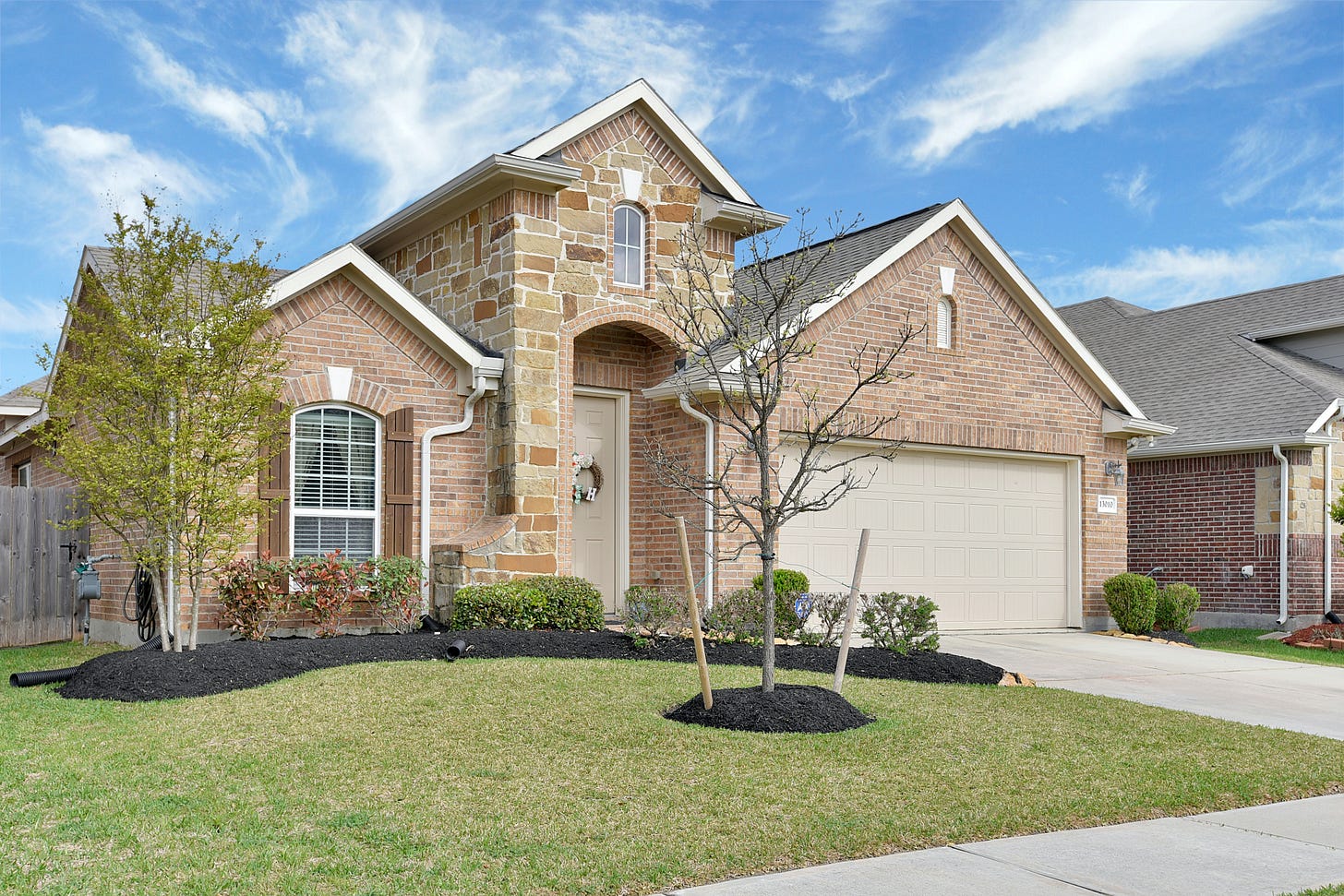 Image of a typical suburban home Image of a typical suburban home