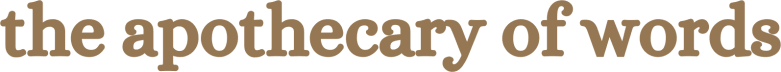 The Apothecary of Words 