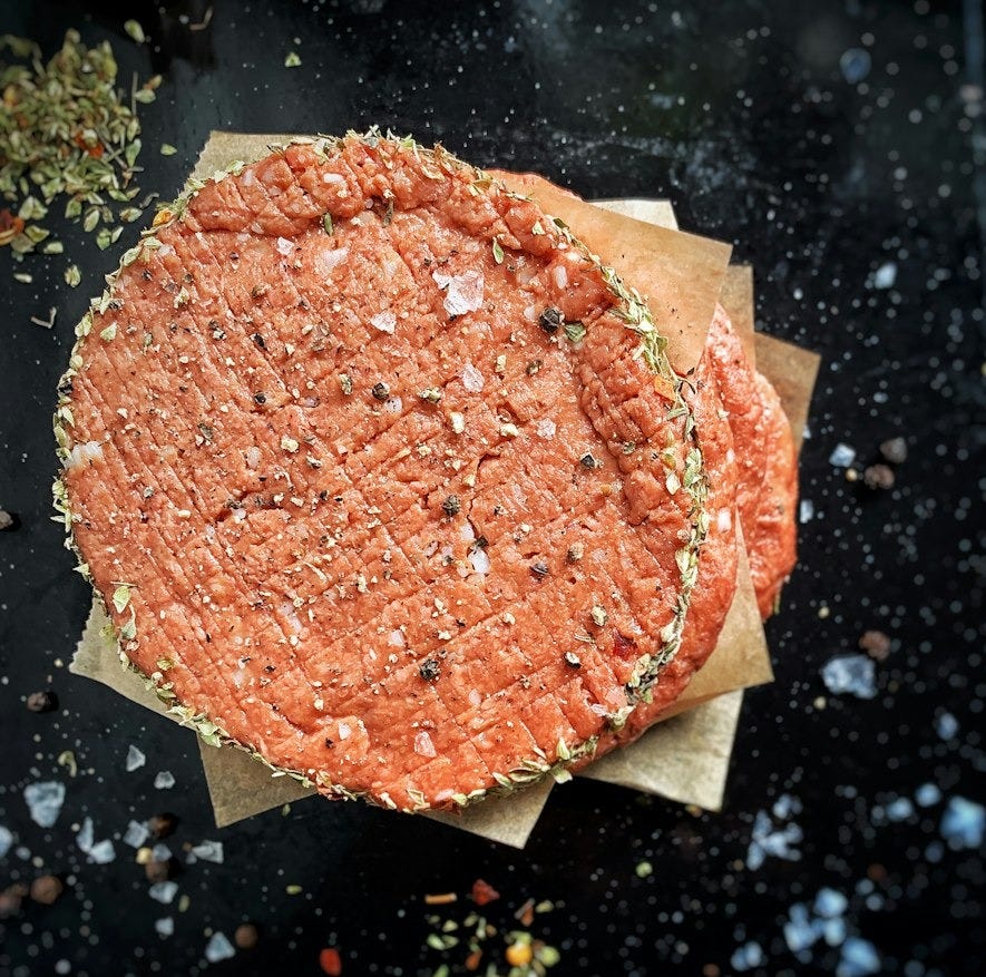 brown bread on black table