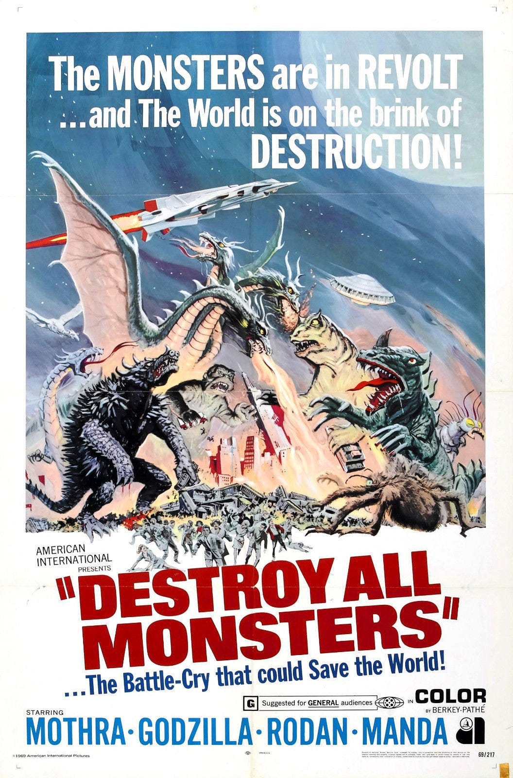 Destroy All Monsters (1968) - IMDb