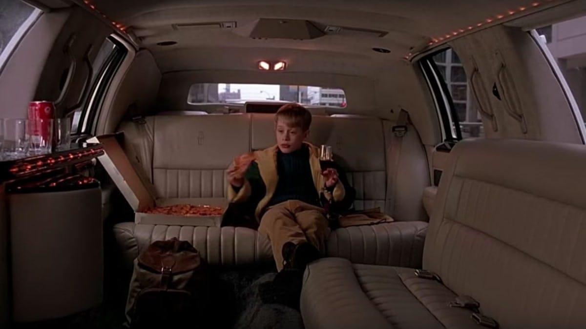 Travelers Surprised With Ride in Kevin Mccallister's Limo for Home Alone Day