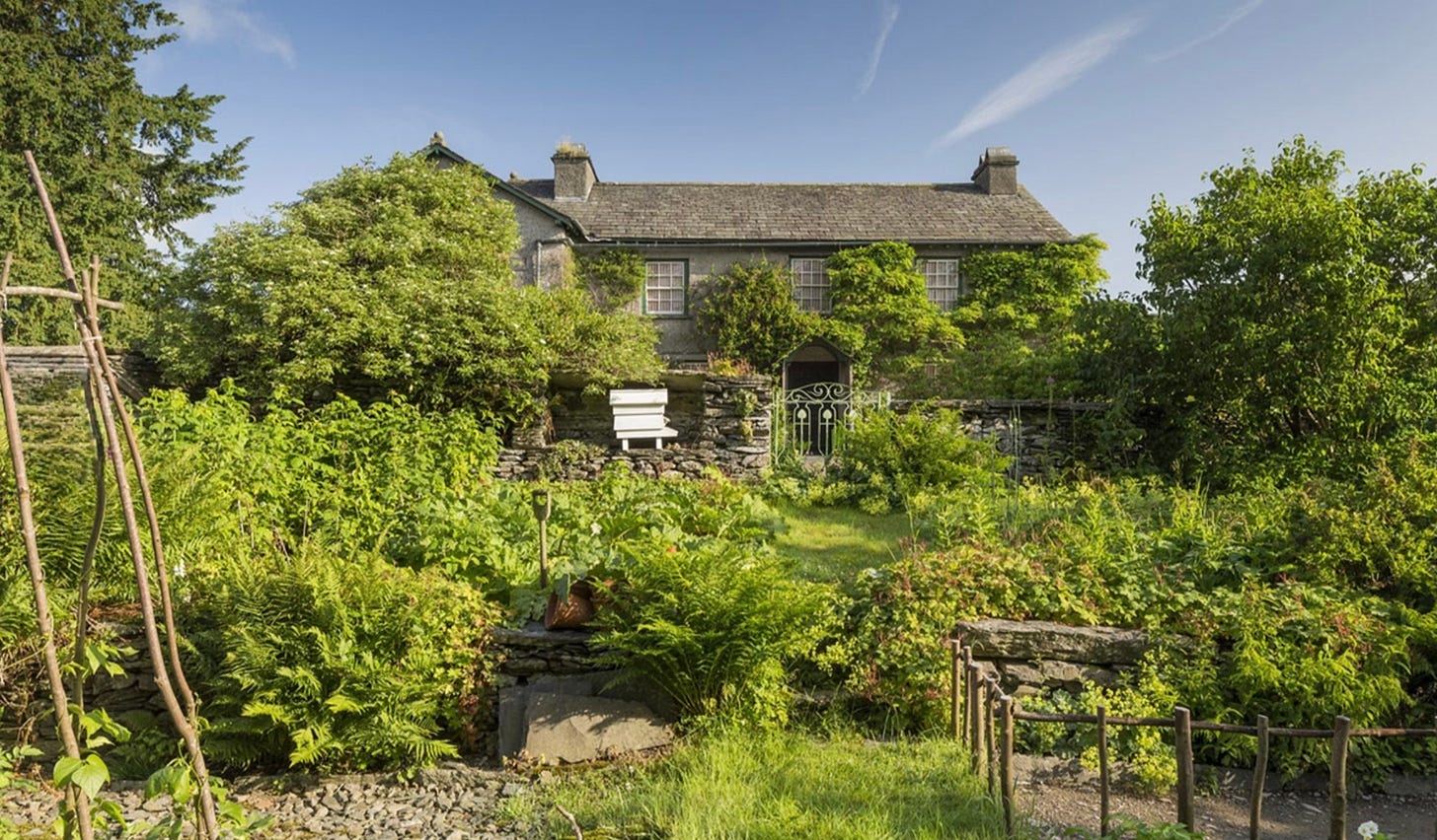  A pretty cottage garden 