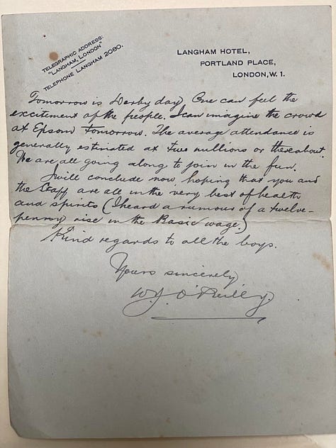 Bill O'Reilly's letter to Edwin Charles Arnold