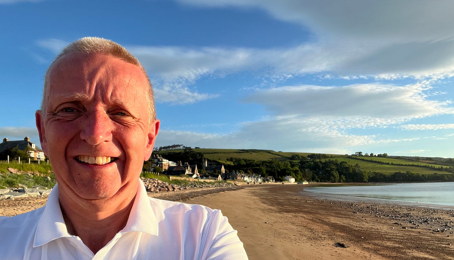 kenny fraser, ai sunstone, sunstone, ai, ai and business change, rosemarkie beach, black isle