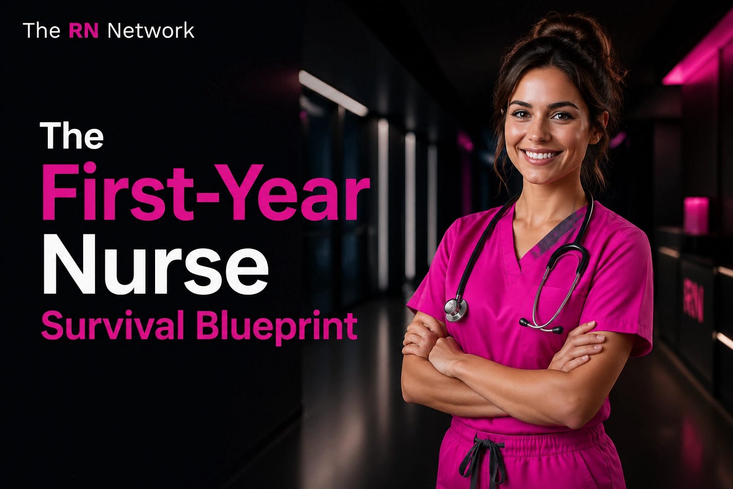 The First-Year Nurse Survival Blueprint: How to Stay, Succeed, and Not Burn Out