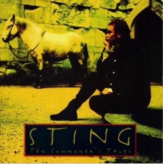 Sting's 1993 album Sting's 1993 album