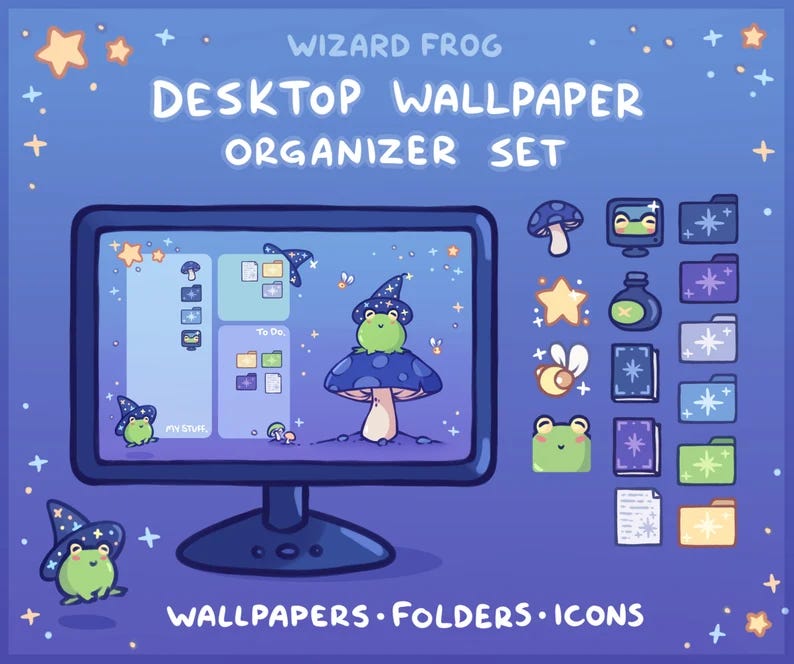 Productive Aesthetics #1: Desktop Organization