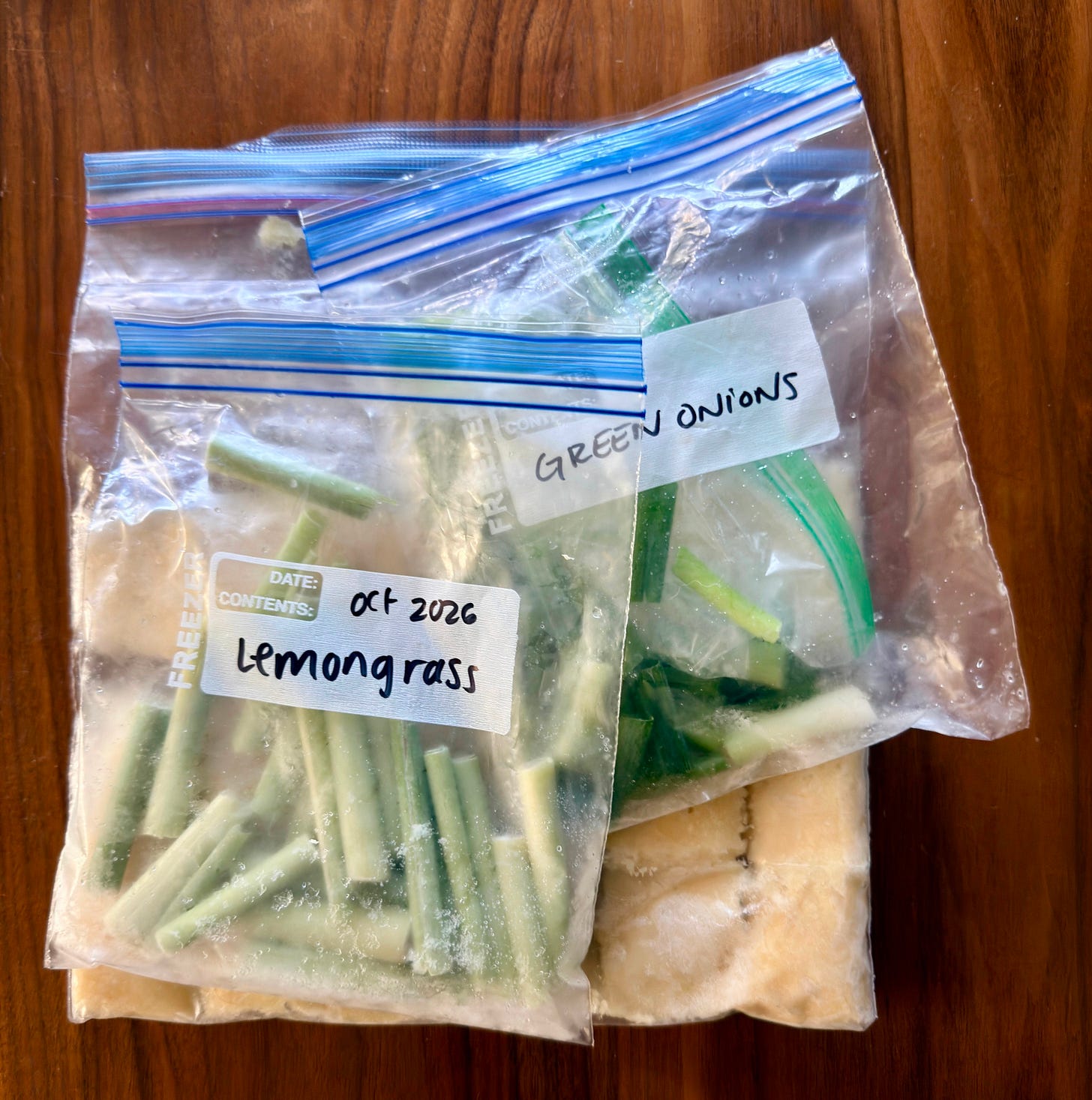 Frozen Herbs and Aromatics