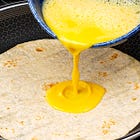 🧀 Cheesy Tortilla & Egg Wraps - So Delicious 😋