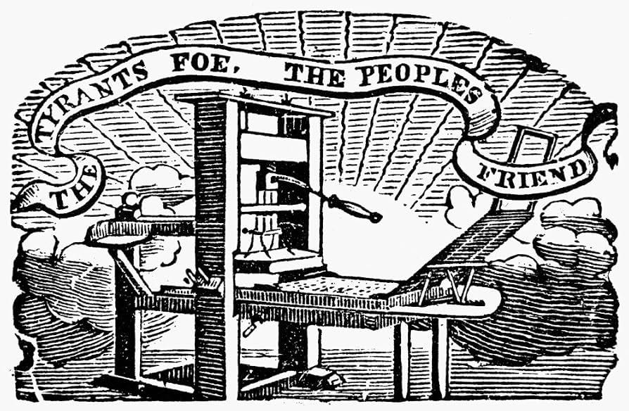 Amazon.com: Printing 18Th Century Nthe Type Of Hand-Press ...