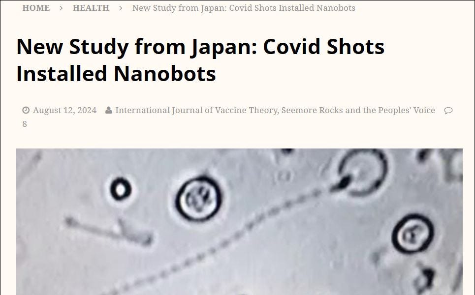 SHARE!! ||New Study from Japan: Covid Shots Installed Nanobots