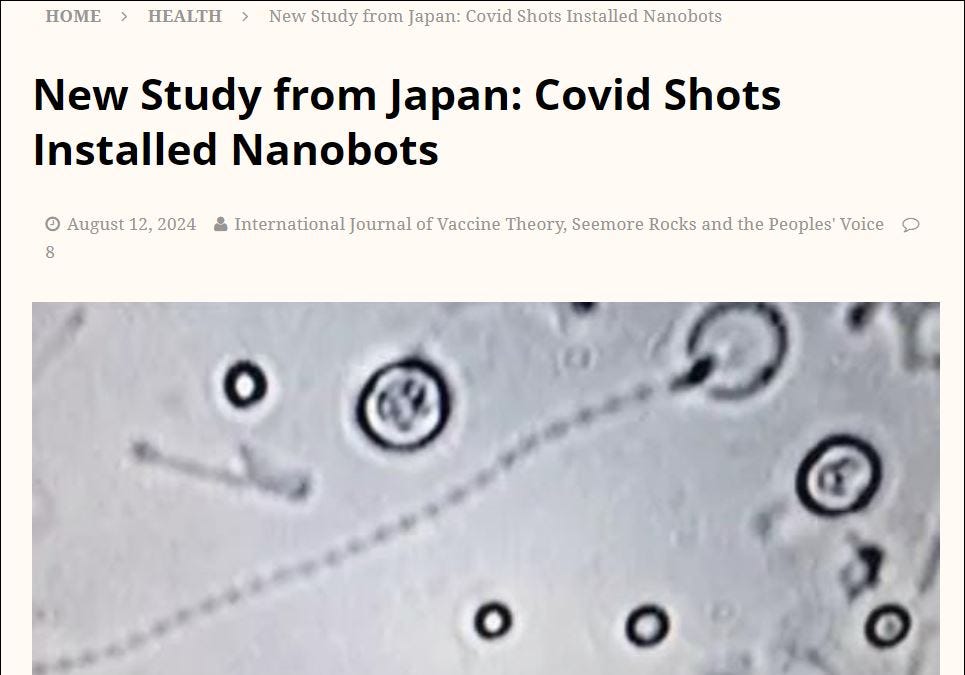 SHARE!! ||New Study from Japan: Covid Shots Installed Nanobots