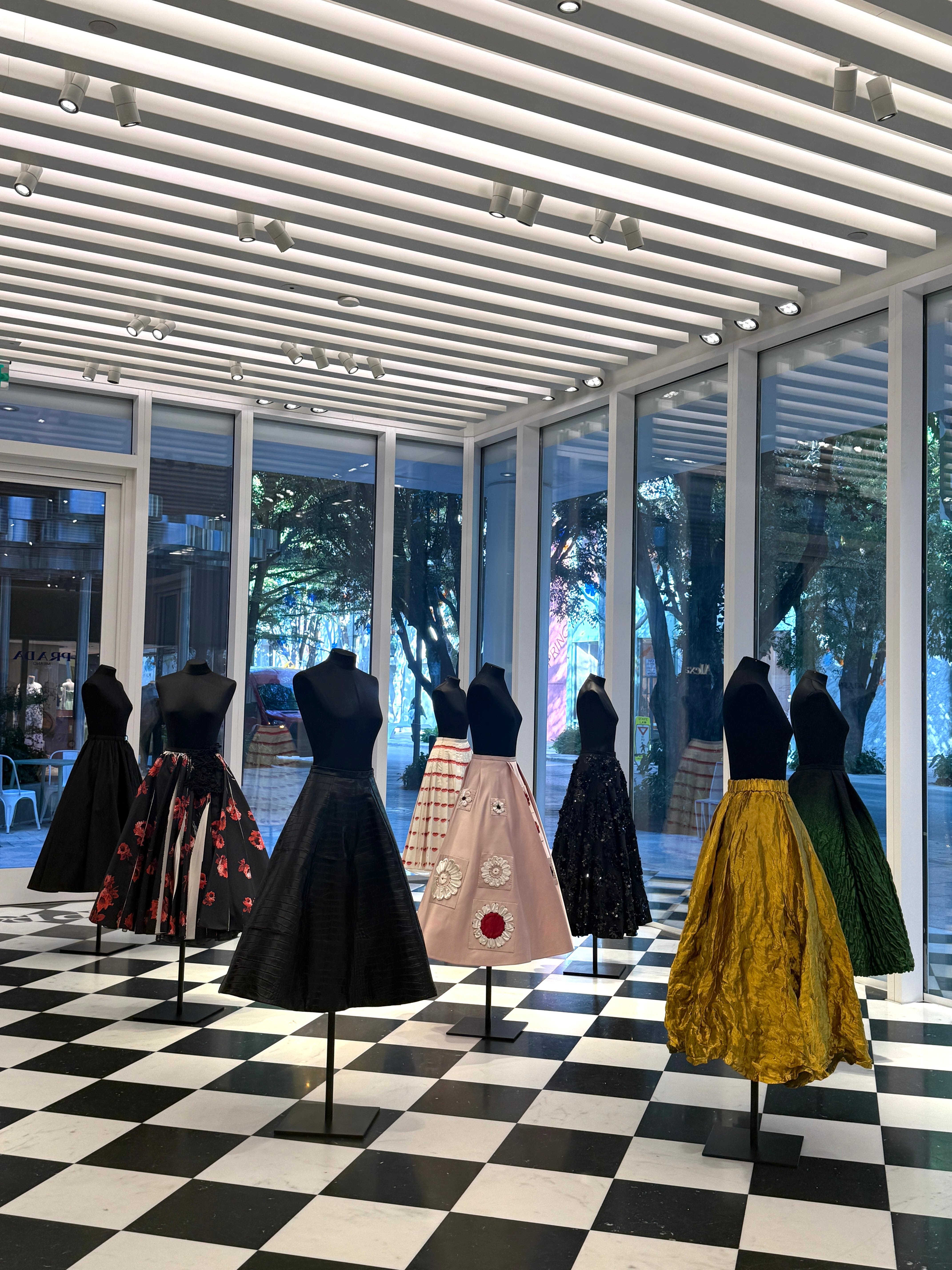 A Rare Invitation: Prada's Archival Skirts Come to Miami