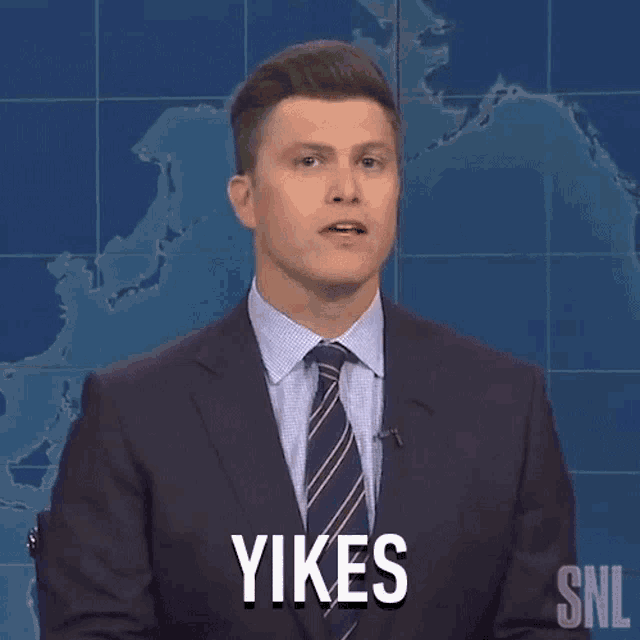 Yikes Saturday Night Live GIF - Yikes Saturday Night Live Weekend Update GIFs