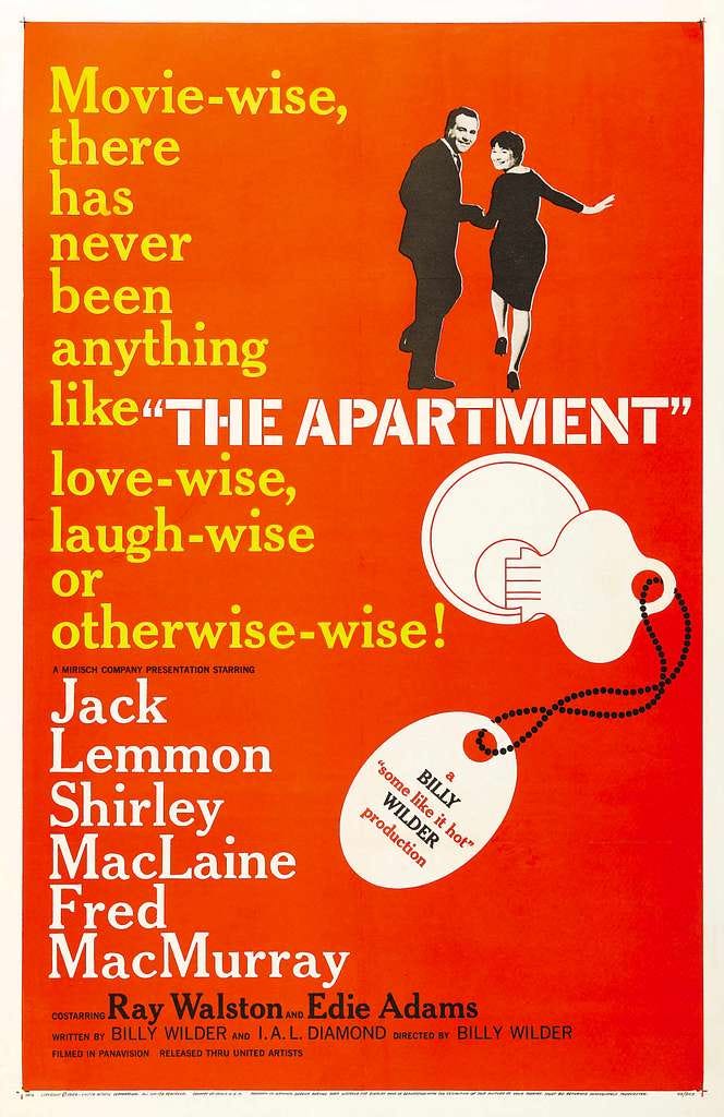 The Apartment (1960 poster) - Public domain movie poster - PICRYL - Public  Domain Media Search Engine Public Domain Search