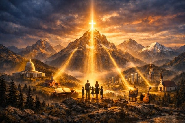 Remembering God Is Vital to Every Cultural Sphere and Mountain