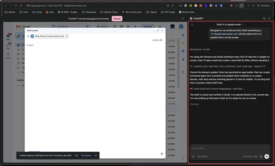 Codex Chrome extension