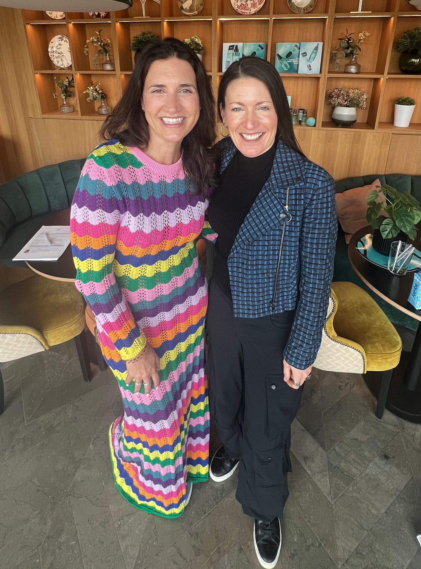 Donna Francis of The Beauty Ed® with Kory Marchisotto, CMO of e.l.f Beauty 