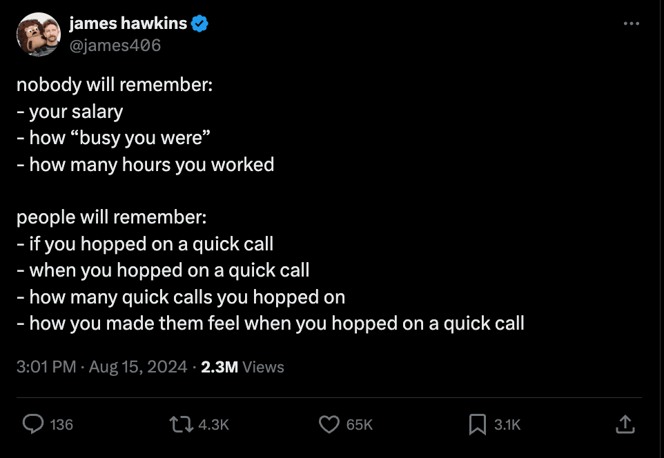 Quick call?