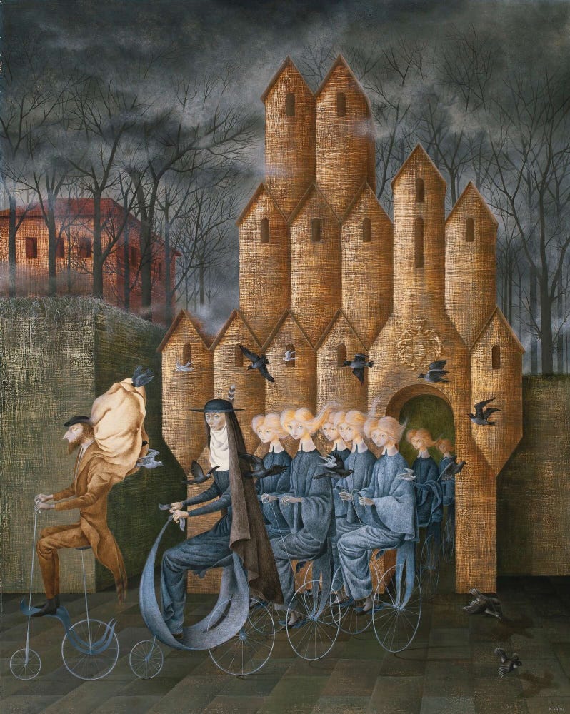 Remedios Varo's Journeys - surrealist covens