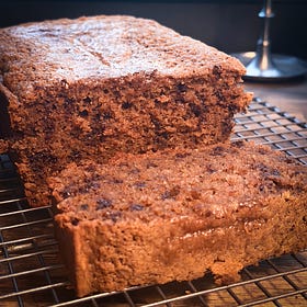 Walnut Chocolate Chip Spice Cake