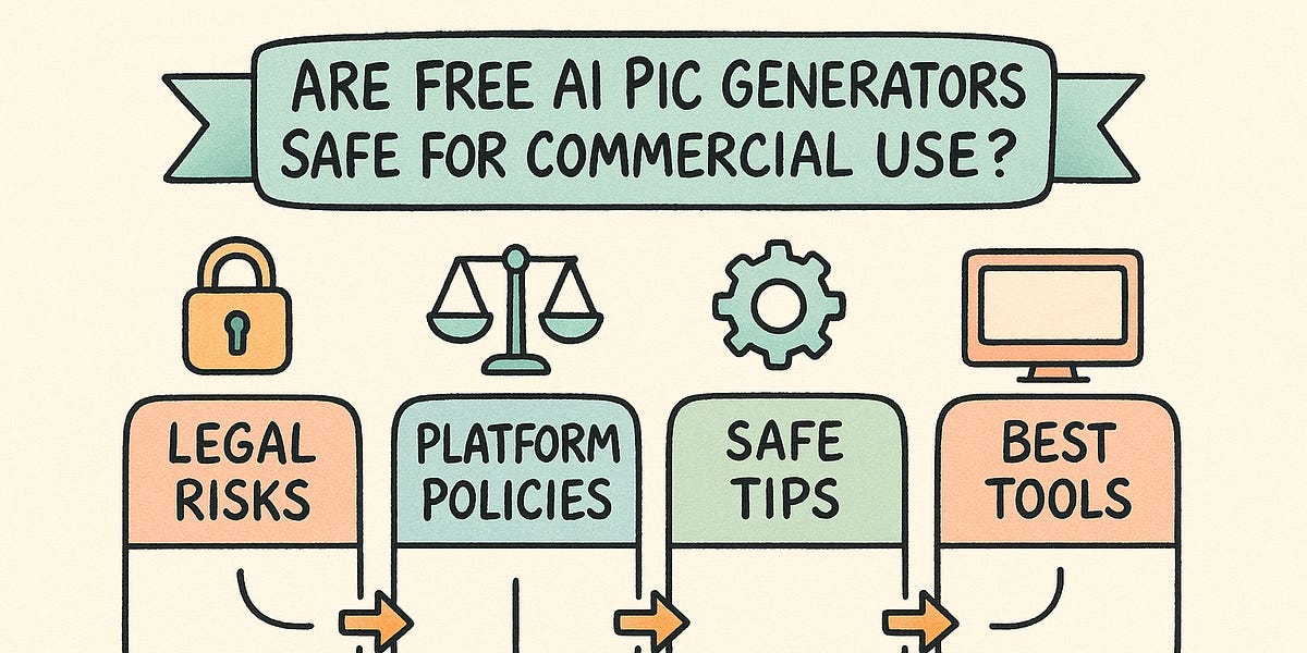 Free AI Pic Generator: Safe for Commercial Use? A Definitive Guide