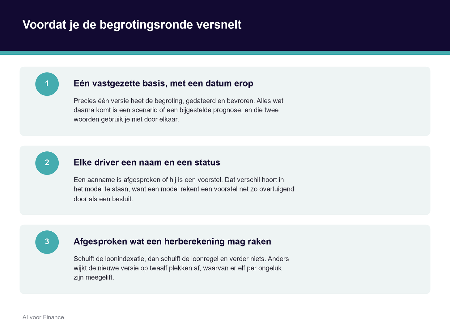 Drie dingen die vastliggen voordat je het rekenwerk in de begrotingsronde versnelt Drie dingen die vastliggen voordat je het rekenwerk in de begrotingsronde versnelt